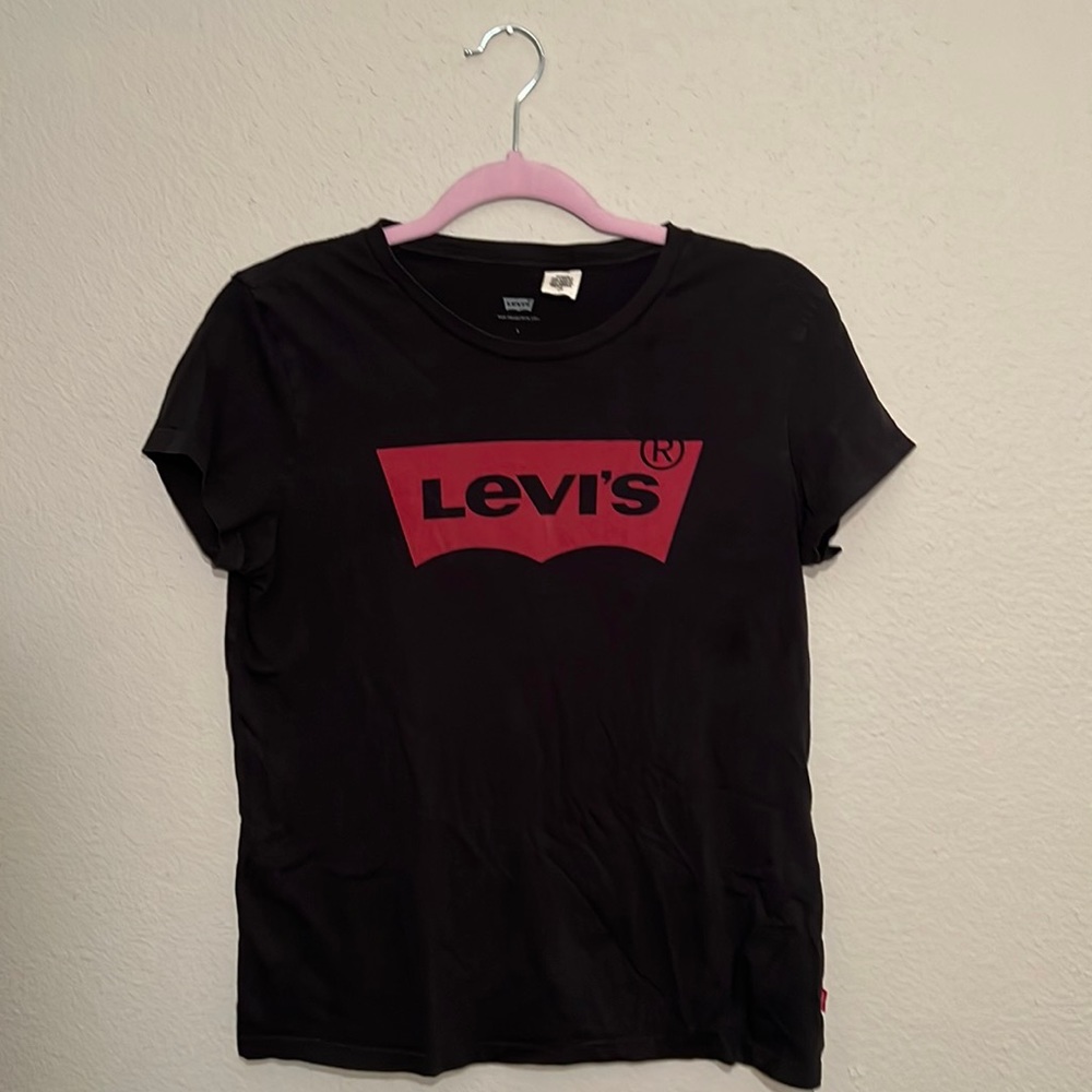 Levi’s women’s perfect Tee - black - L